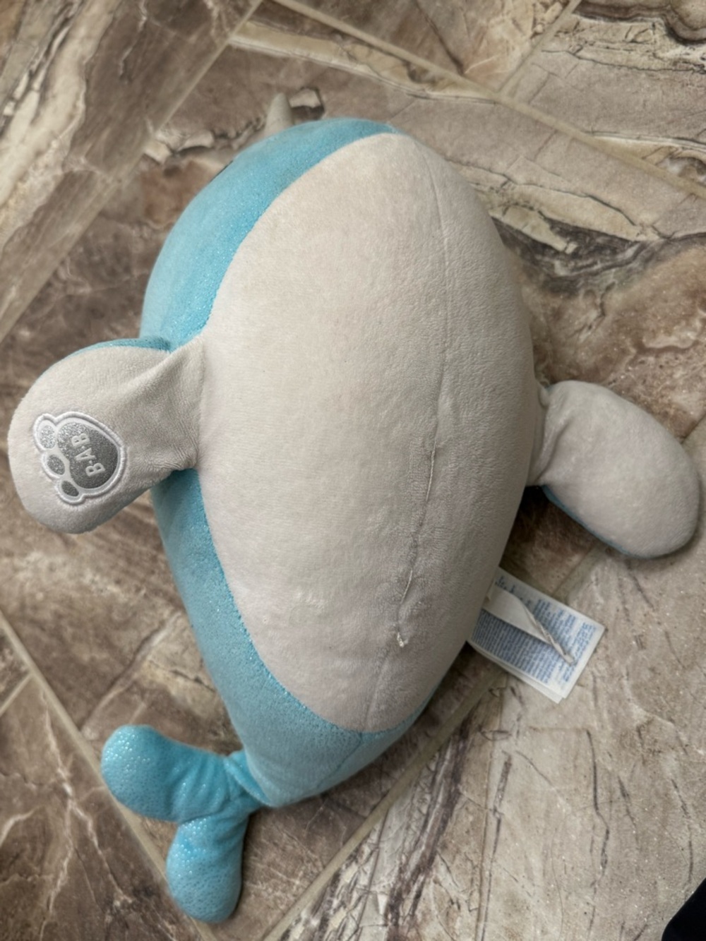 Build-A-Bear Narwhal Plush Blue Whale Stuffed Animal 16” Soft Toy Cute - Picture 7 of 13